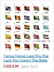 Flag Laple Pin Badge Brooch Albania Algeria Montenegro U.A.E. Oman Azerbaijan Ethiopia Ireland Estonia Andorra Austria Australia