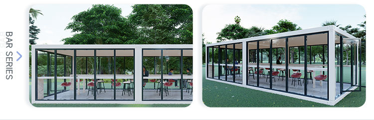 Steel structure modular villa easy assemble modern home,Safety protection anti-earthquake flood relief tent container house