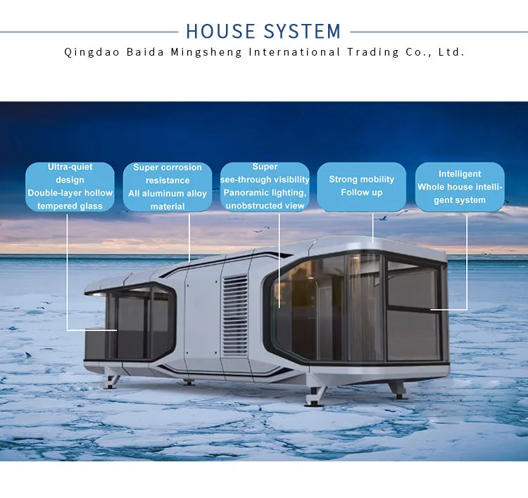 Steel frame tent space capsule cabin,Prefab apple cabin Hotel, Tiny Mobile Working House Office Pod Cabin Villa