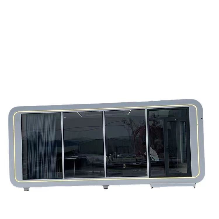 Prefabricated mobile steel structure modular 20ft 40ft shipping container restaurant prefab portable Smart Home Villa alarm kit
