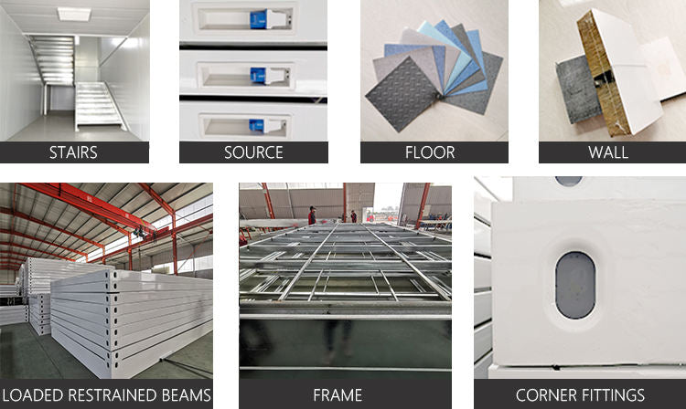 Prefabricated Living Container House, prefab mobile modular house,Integrated housing building control accessories