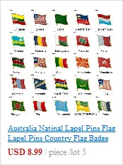 Flag Laple Pin Badge Brooch Albania Algeria Montenegro U.A.E. Oman Azerbaijan Ethiopia Ireland Estonia Andorra Austria Australia