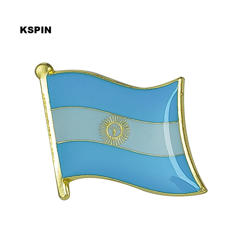 Flag Laple Pin Badge Brooch Albania Algeria Montenegro U.A.E. Oman Azerbaijan Ethiopia Ireland Estonia Andorra Austria Australia