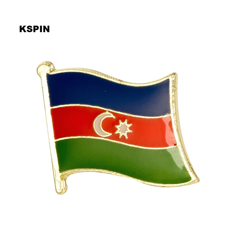 Flag Laple Pin Badge Brooch Albania Algeria Montenegro U.A.E. Oman Azerbaijan Ethiopia Ireland Estonia Andorra Austria Australia