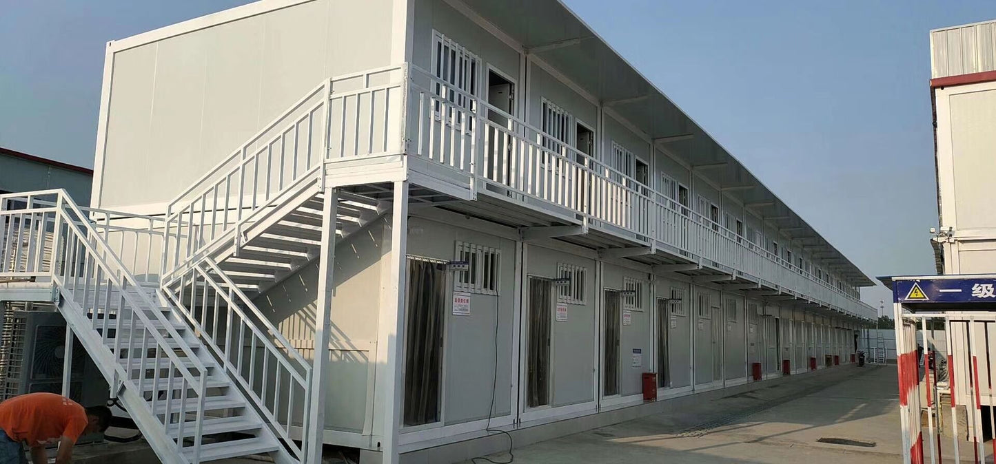 Prefabricated colored steel material Prefab Bolt Container House ,Integrated Space capsule container mobile house building