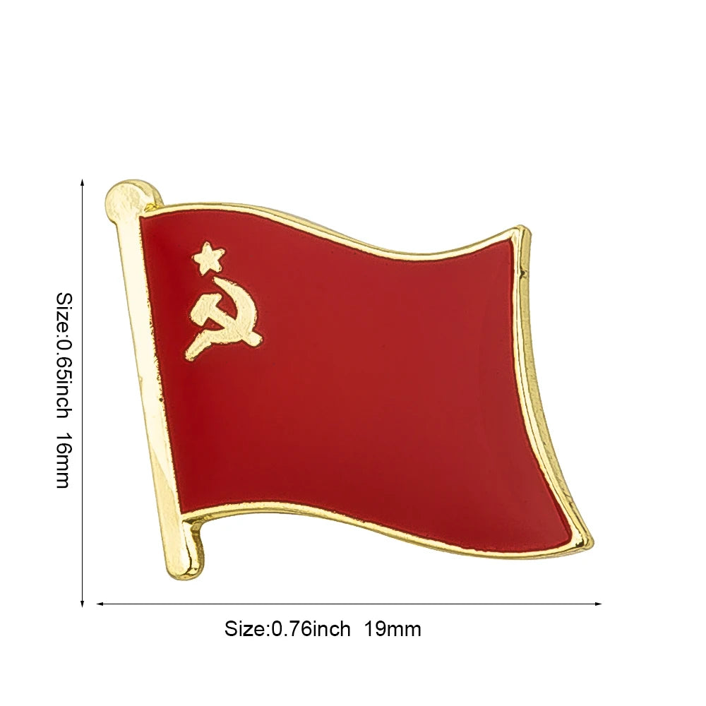 Flag Laple Pin Badge Brooch Albania Algeria Montenegro U.A.E. Oman Azerbaijan Ethiopia Ireland Estonia Andorra Austria Australia