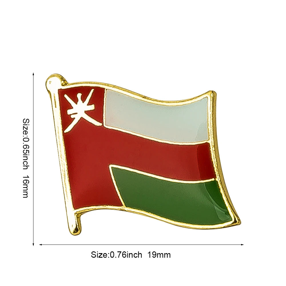 Flag Laple Pin Badge Brooch Albania Algeria Montenegro U.A.E. Oman Azerbaijan Ethiopia Ireland Estonia Andorra Austria Australia