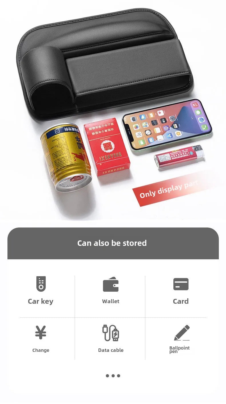 Car Seat Gap Filler Multifunction Organizer Storage Box Key Card with Cup Phone Holder New Universal Pocket Interior Accessories