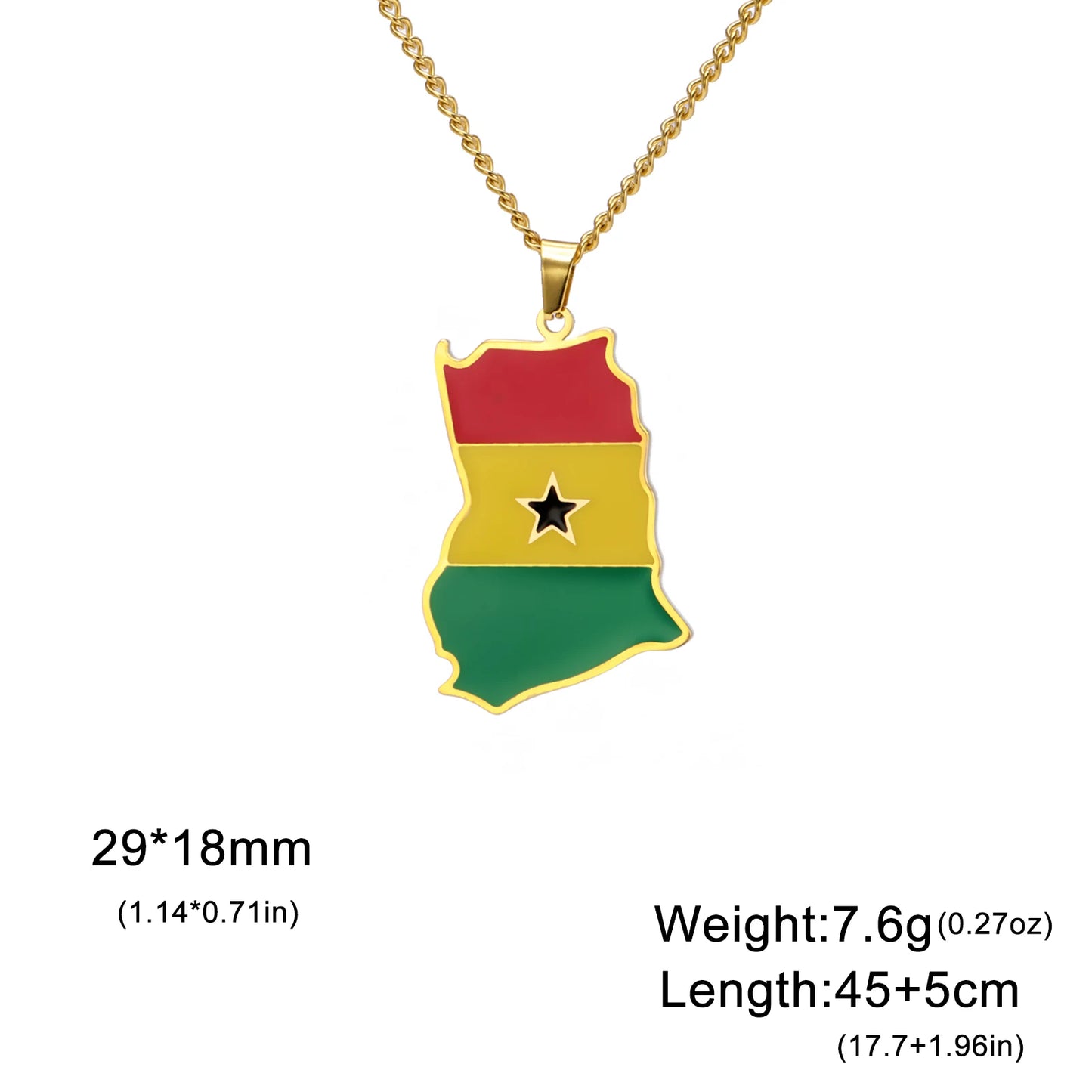 VASSAGO Afghanistan Albania Belize Ethiopia Map Necklace Iraq Chile Germany Italy Ghana Country Map Necklace Sicily Saint Martin