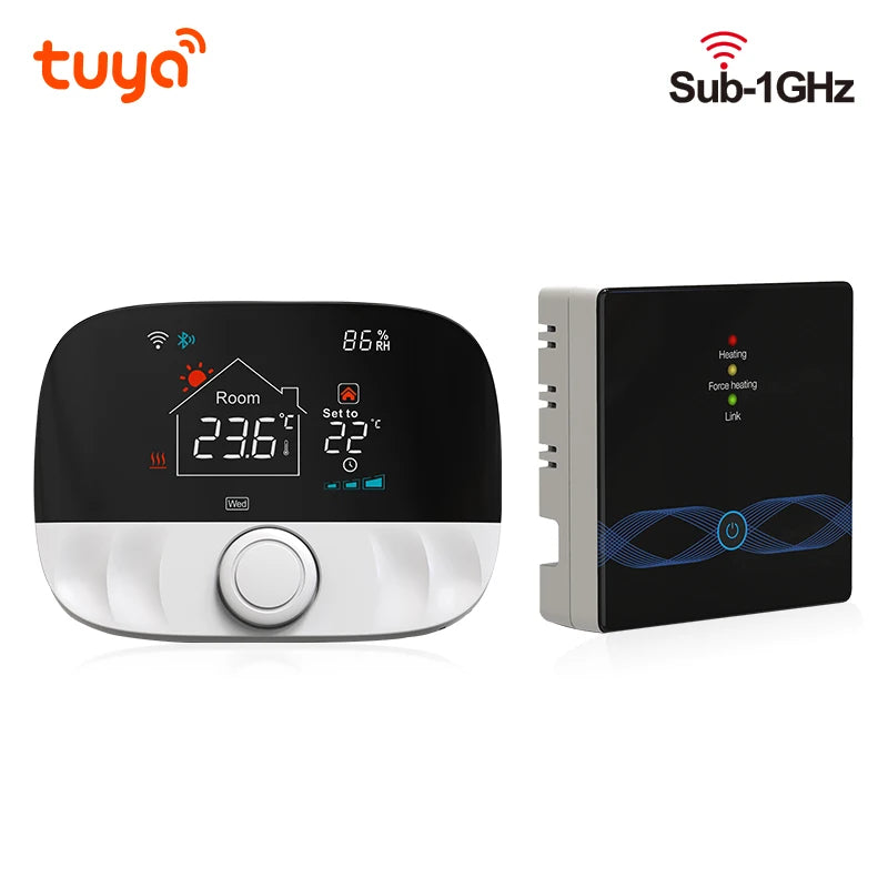 Tuya Smart Home Wifi Heating Thermostat Wireless Wifi Thermostat For Gas Boiler Smart Life Temperature Controller Alexa Google