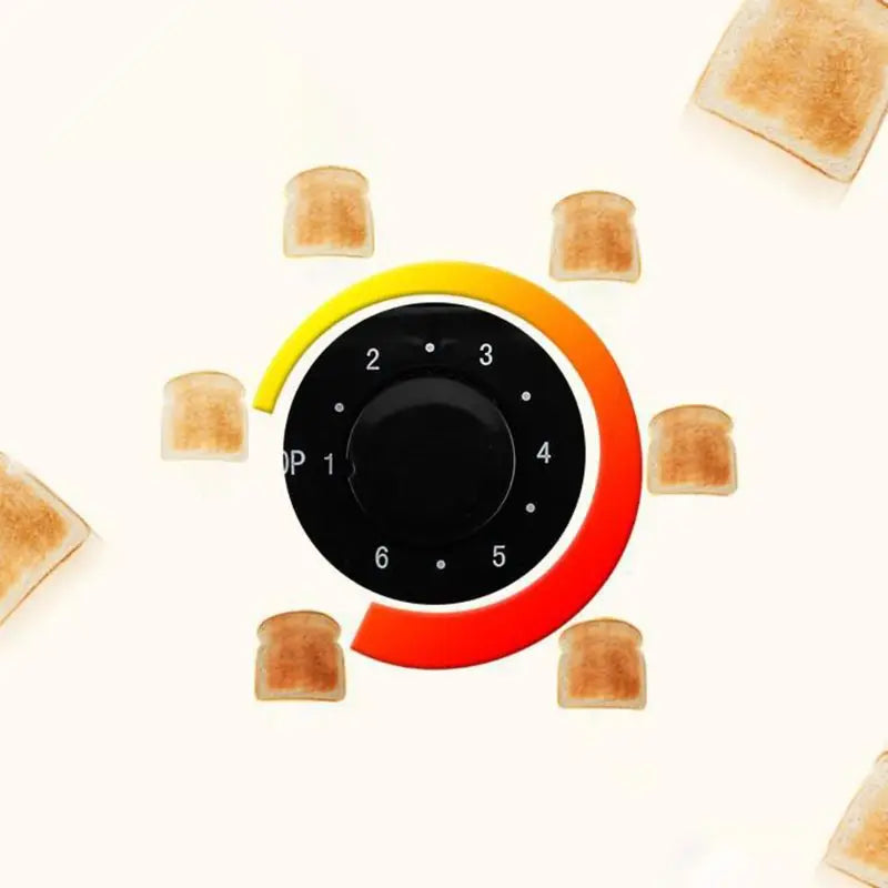 Bread Toaster With Removable Crumb Tray Toasters Cooking Appliances Home 6 Modes 2 Slices Mini Auto Breakfast Drop Shipping