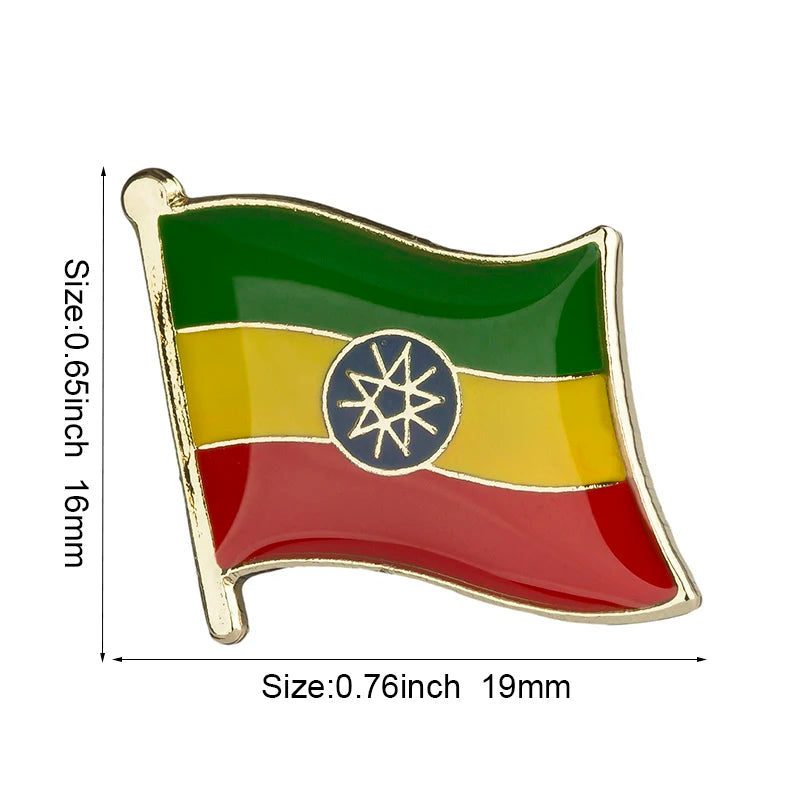 Flag Laple Pin Badge Brooch Albania Algeria Montenegro U.A.E. Oman Azerbaijan Ethiopia Ireland Estonia Andorra Austria Australia