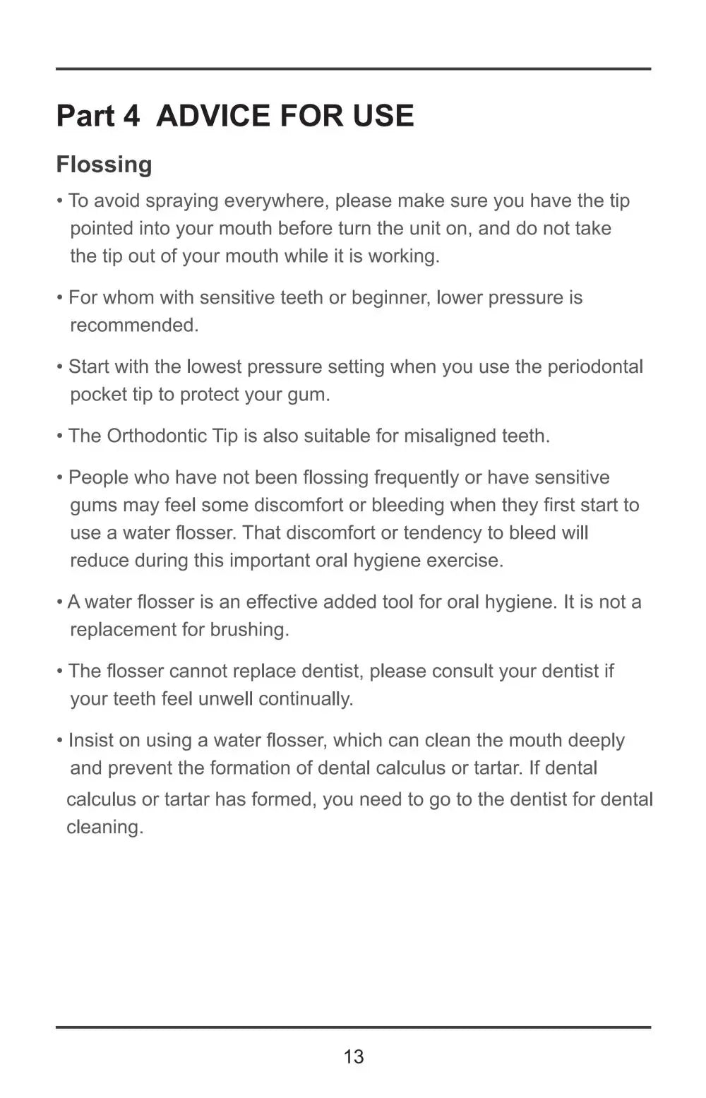 360° Rotatable Oral Irrigator Tabletop Water Flosser Rechargeable IPX5 Adjustable Pulse Water Pressure Teeth Cleaning Care Tool