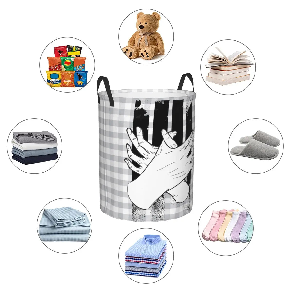 Albania Laundry Basket Foldable Albanian Pride Clothes Hamper for Baby Kids Toys Storage Bin