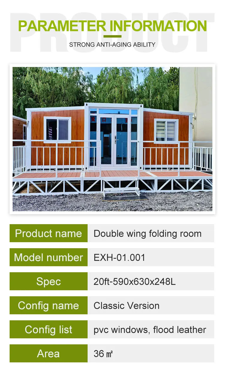 Prefabricated 20Ft 40Ft Expandable Prefabricated Container House for Sale Shipping Prefab Tiny Home 3 4 5 Bedroom