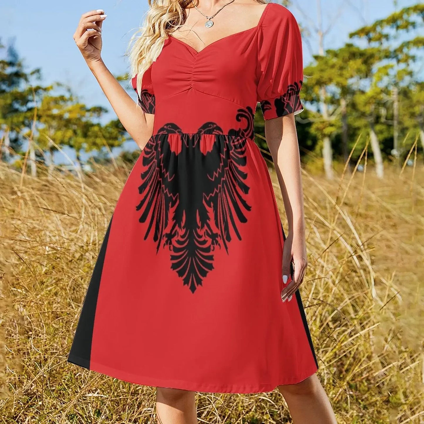 Albanian Flag Sleeveless Dress birthday dress evening dress wedding dresses for parties Summer dresses for women