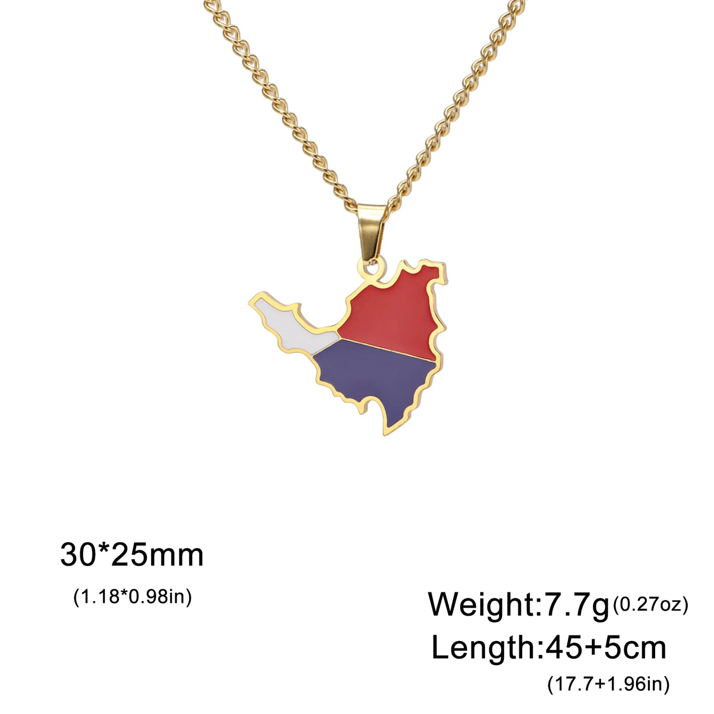 VASSAGO Afghanistan Albania Belize Ethiopia Map Necklace Iraq Chile Germany Italy Ghana Country Map Necklace Sicily Saint Martin