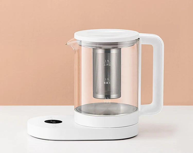 XIAOMI MIJIA Intelligence Electric Kettle Multifunctional Health Pot 1.5L Stainless Steel Tea Health Preserving Pot APP Controls