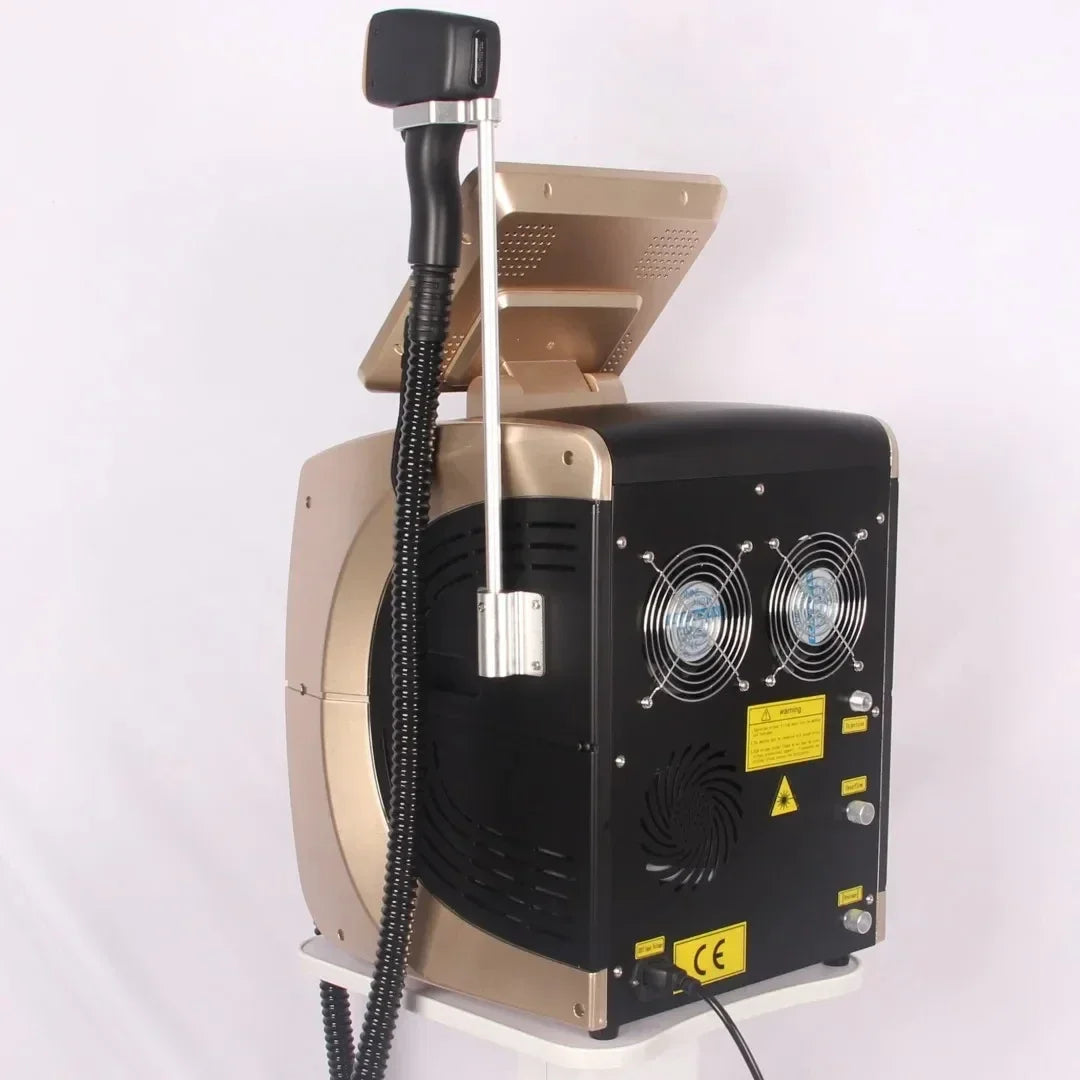 Professional Diode Ice Titanium Laser Body Hair Removal Machine 3 Wavelength 755/808/1064nm Face Hair Remove for Salon Epilator