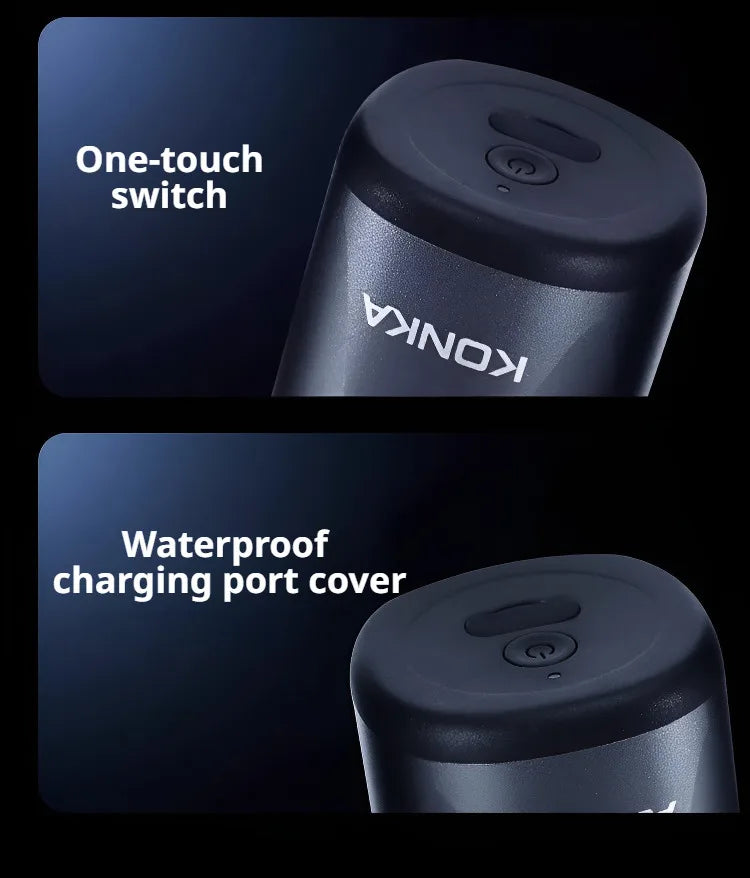 Men's Pocket Portable Mini Razor Travel Portable Full Body Wash Electric Head Sharpening Razor USB Recharge for Men