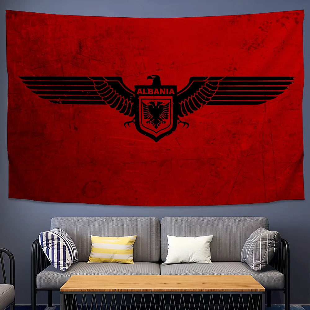 Albania Flag flag For Picnic Party Art Home Decoration Outdoor Camping Banner