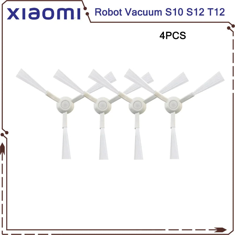 Compatible For Xiaomi Robot Vacuum S10 S12 T12 B106GL/ Mop 2S XMSTJQR2S / 3C B106CN Parts Accessories Main Side Brush Filter Mop