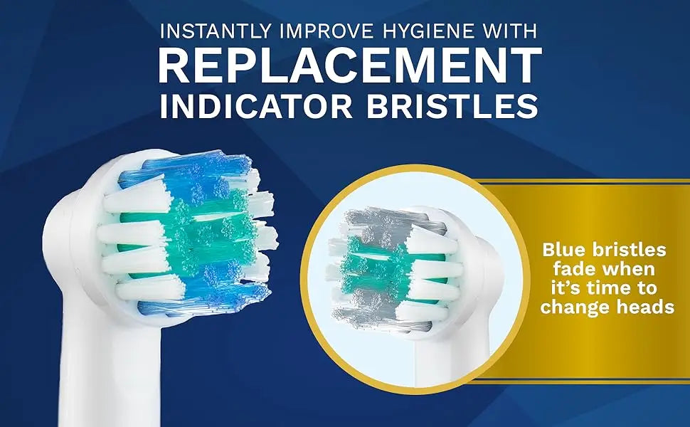16pcs Replacement Brush Heads For Oral-B Sonic Electric Toothbrush Fit Advance Power/Pro Health/Triumph/3D Excel/Vitality