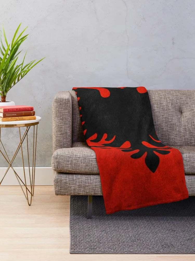 Albania | Albanian Flag | National Flag of Albania Throw Blanket Personalized Gift Blankets For Sofas Bed covers