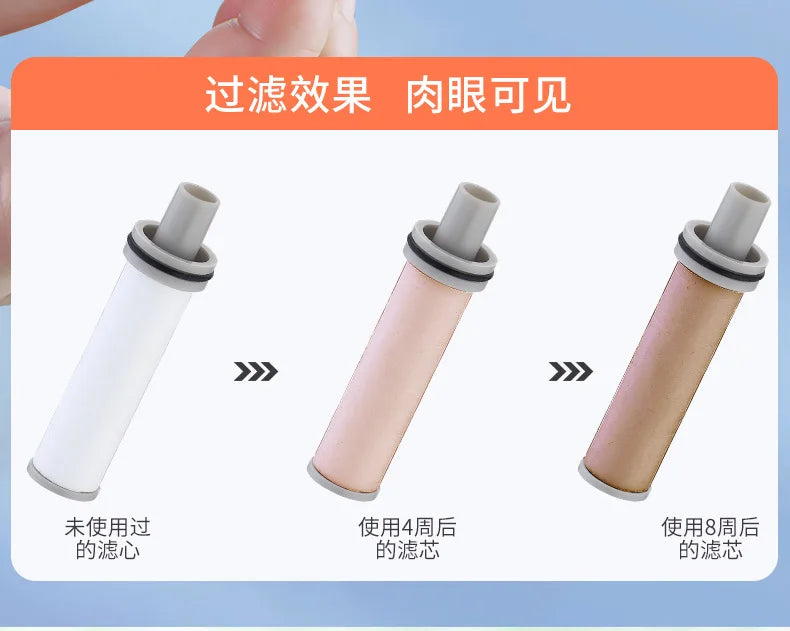Portable Shower Head for Travel Business Trip 3 Modes High Pressure Spray Nozzles Replace Hotel Shower Mini Bathroom Showerhead