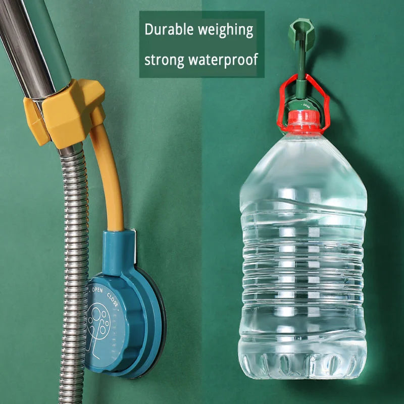 Suction Cup Shower Holder Adjustable Punch-Free 360 Rotation Shower Head Holder Universal Bathroom Bracket Nozzle Base Stand