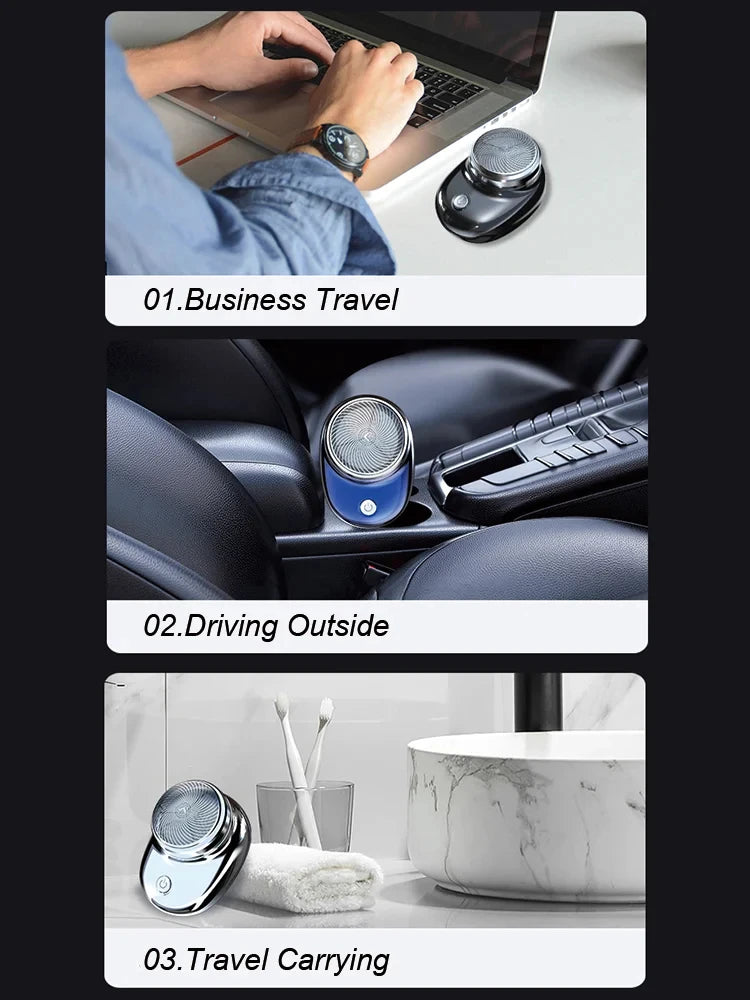 Xiaomi MIJIA Electric Shaver Charging Mini Pocket Travel Razor Portable Wireless Detachable Shaver Facial Beard Hair Trimmer