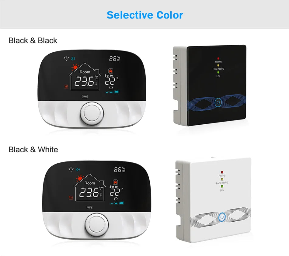 Tuya Smart Home Wifi Heating Thermostat Wireless Wifi Thermostat For Gas Boiler Smart Life Temperature Controller Alexa Google