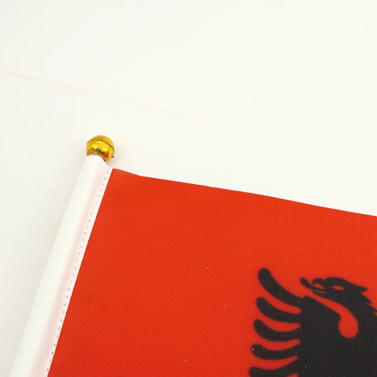 Albania 14x21CM Hand Flags National Flags For Indoor and Outdoor Decorations(10pcs/1set)