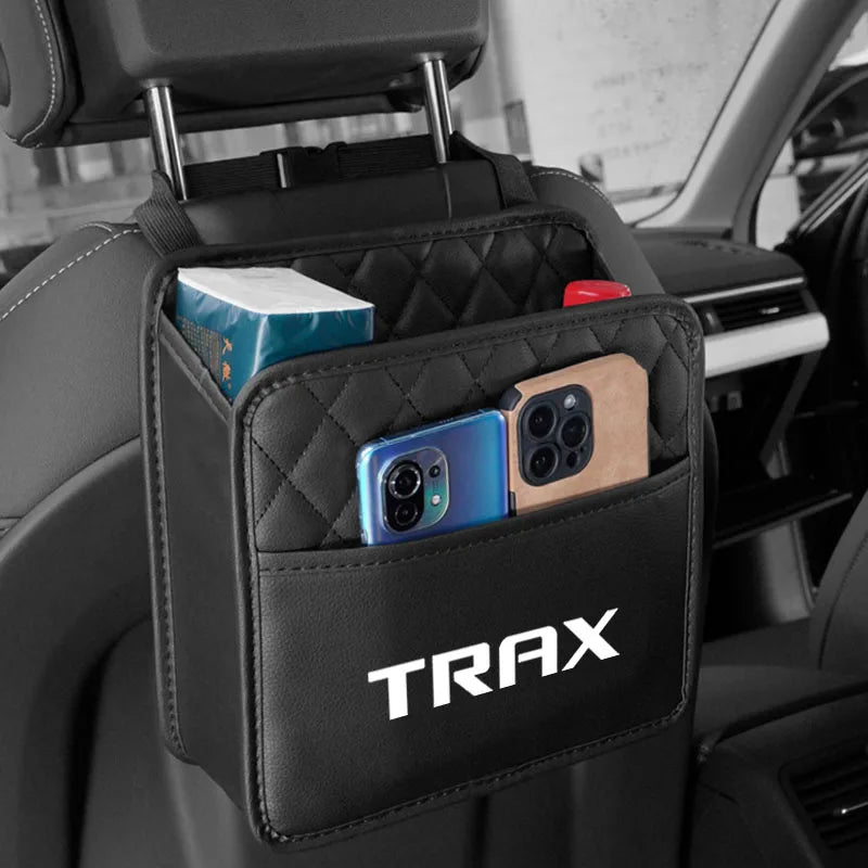 Car Organizer Auto Waterproof Backseat Storage bag Phone Pocket Pouch for Chevrolet Trax Car Accessories Automobile protection