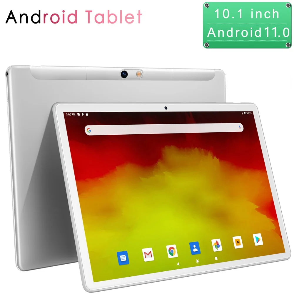 New Arrival 10.1 Inch Google Android Tablets Octa Core 4GB RAM 64GB ROM Dual SIM WiFi Bluetooth Android 3G Phone Call Tablet Pc