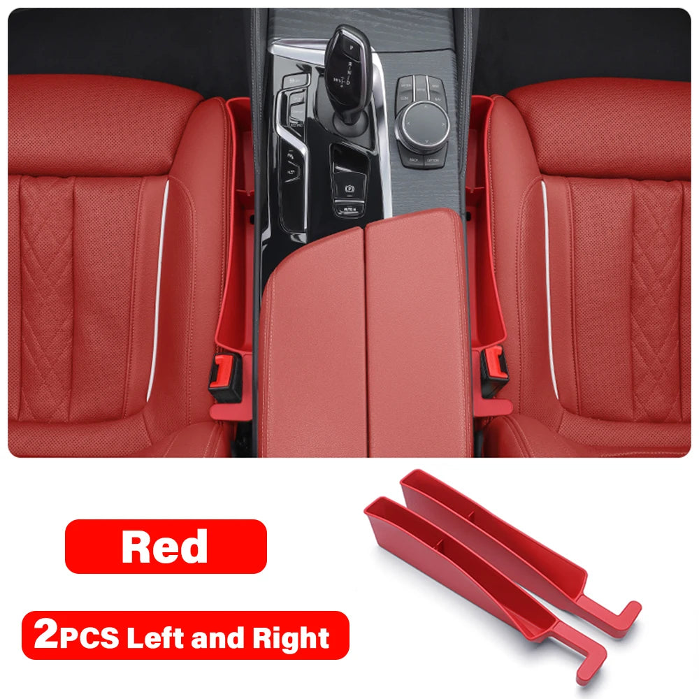 Car Seat Gap Anti-drop Storage Box Auto Lipstick Phone Cigarette Organizer Box Accessories For Nissan Qashqai J11 Xtrail Patrol