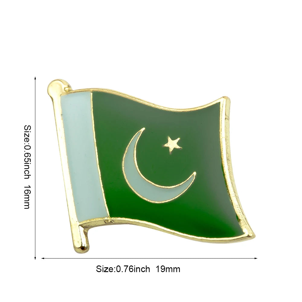 Flag Laple Pin Badge Brooch Albania Algeria Montenegro U.A.E. Oman Azerbaijan Ethiopia Ireland Estonia Andorra Austria Australia