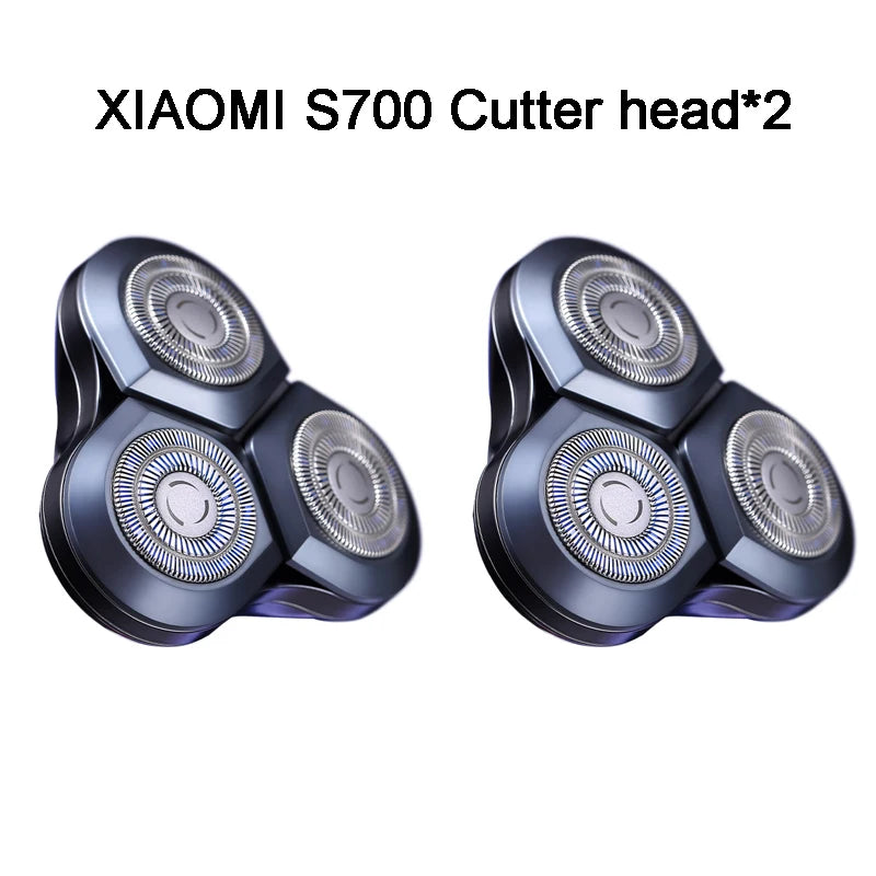 XIAOMI MIJIA Original S700 Electric Shaving Razor Head For Dry Wet Shaving Machine Beard Trimmer Replacement Shaver Blade Parts