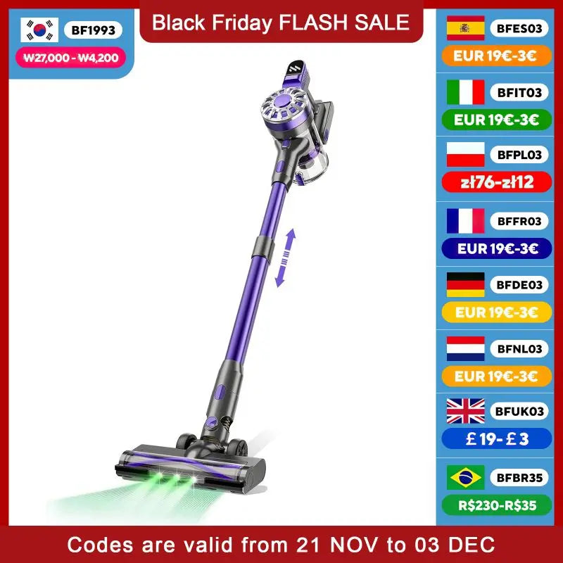 Wireless Handheld Vacuum Cleaner Cordless Handheld Chargeable Auto For Home & Car & Pet Mini Vacuum Cleaner ZCWA V07 100000PA