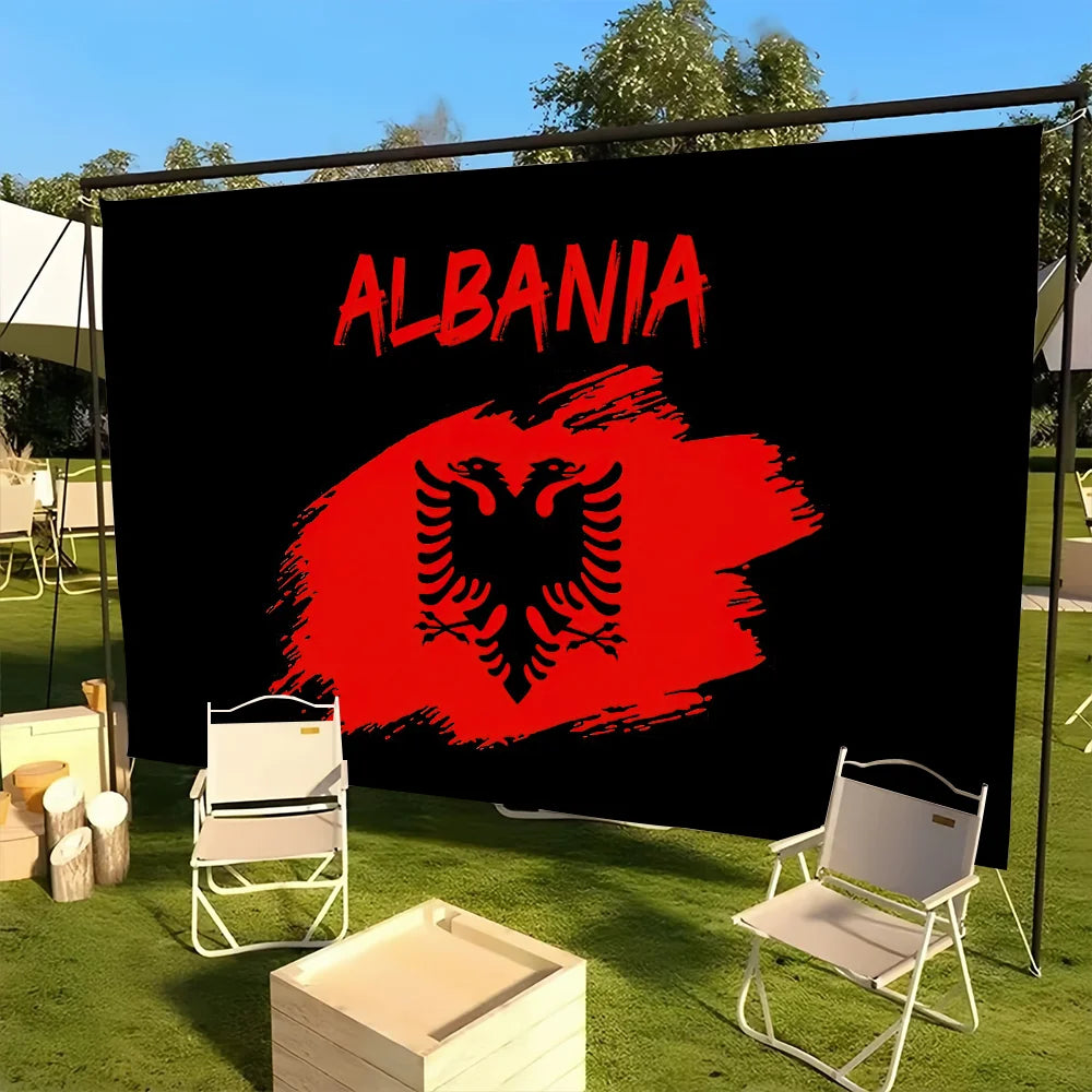 Albania Flag flag For Picnic Party Art Home Decoration Outdoor Camping Banner