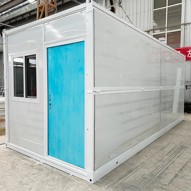Steel Structure Single Apartment Fast Installation Movable Tiny Folding Box Room Modular Foldable Home Prefab House for Living