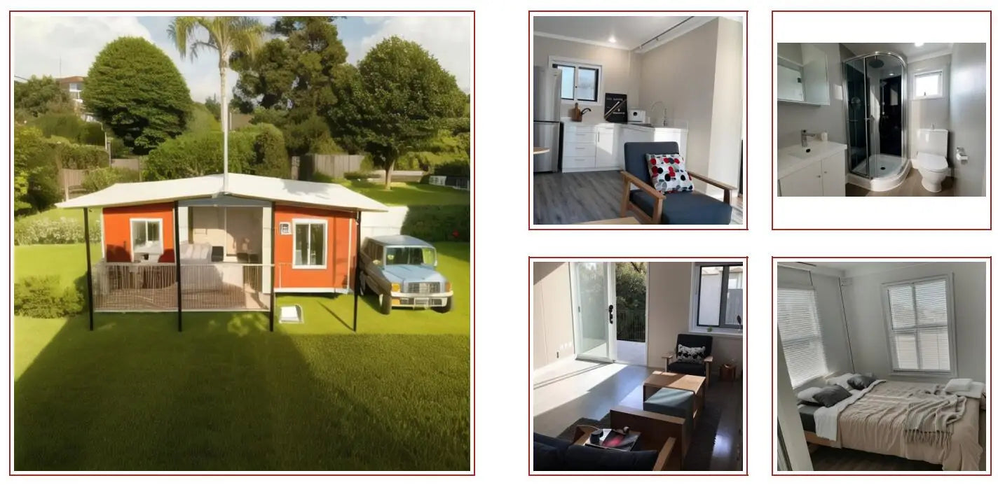 20ft Folding Expandable Container House 3 Bedroom Prefabrication Tiny Room Modular BathRoom 40Ft Prefab