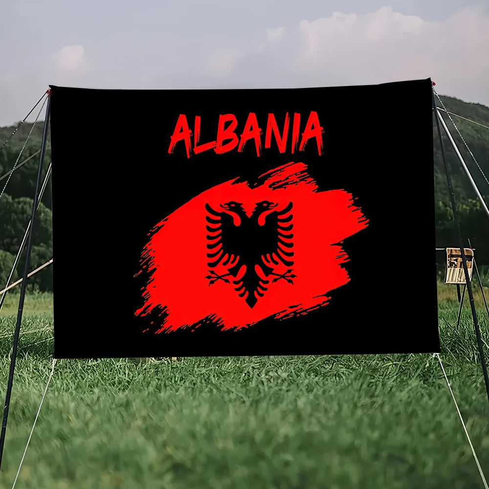 Albania Flag flag For Picnic Party Art Home Decoration Outdoor Camping Banner