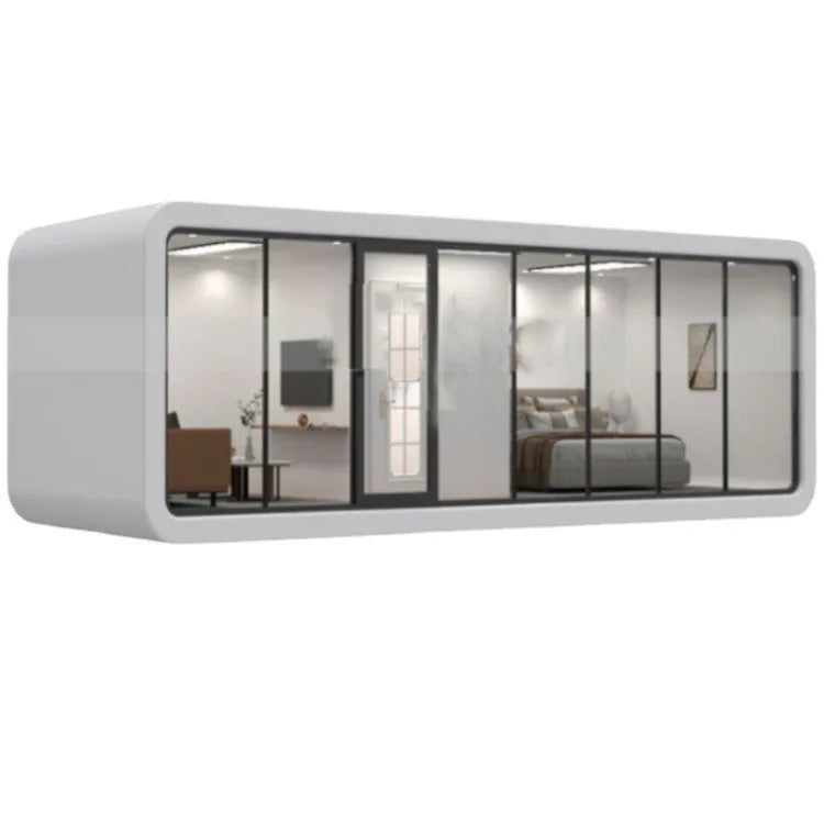 Prefab Family Container IOT House Mobile Home Luxury Prefabricated Building Space capsule carbin Box House
