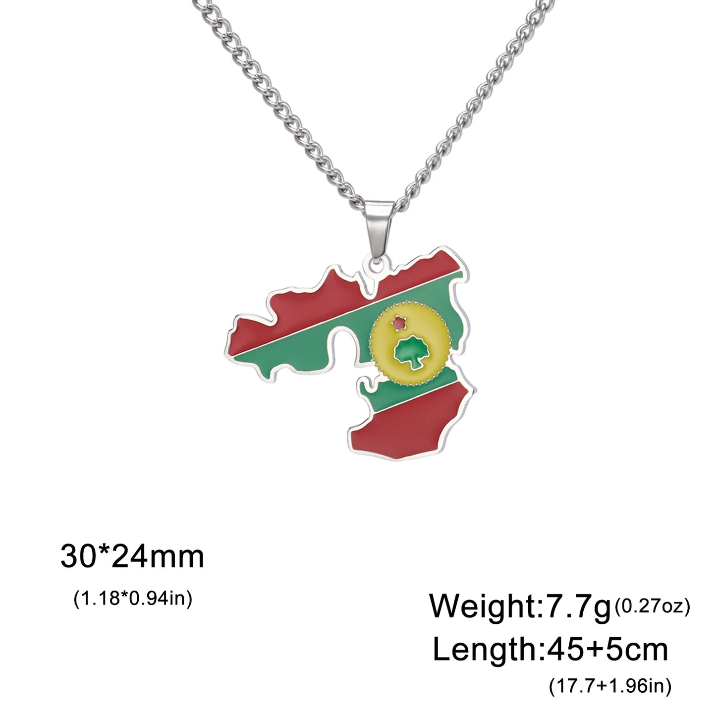 VASSAGO Afghanistan Albania Belize Ethiopia Map Necklace Iraq Chile Germany Italy Ghana Country Map Necklace Sicily Saint Martin
