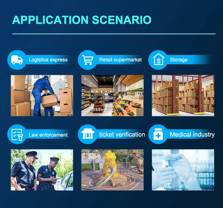 X501 Handheld PDA Goods Entry And Exit Equipment, Logistics Scanning Gun, Android Industrial Mobile Phone