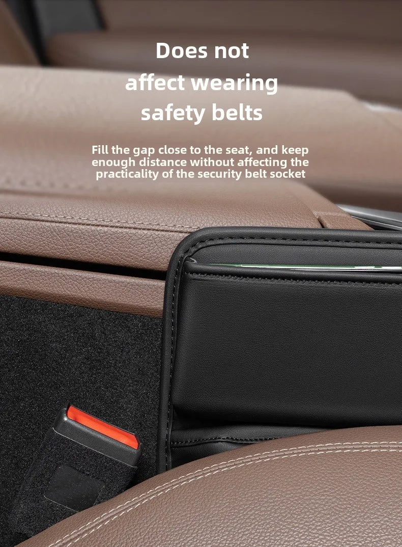 Car Seat Gap Filler Multifunction Organizer Storage Box Key Card with Cup Phone Holder New Universal Pocket Interior Accessories