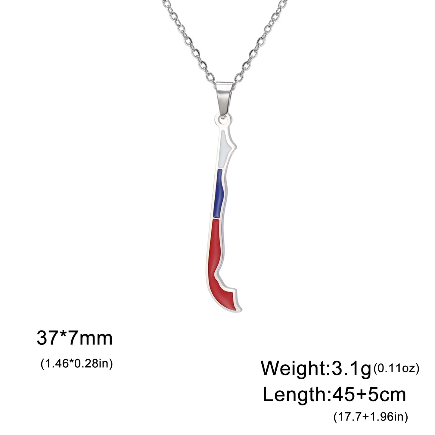 VASSAGO Afghanistan Albania Belize Ethiopia Map Necklace Iraq Chile Germany Italy Ghana Country Map Necklace Sicily Saint Martin