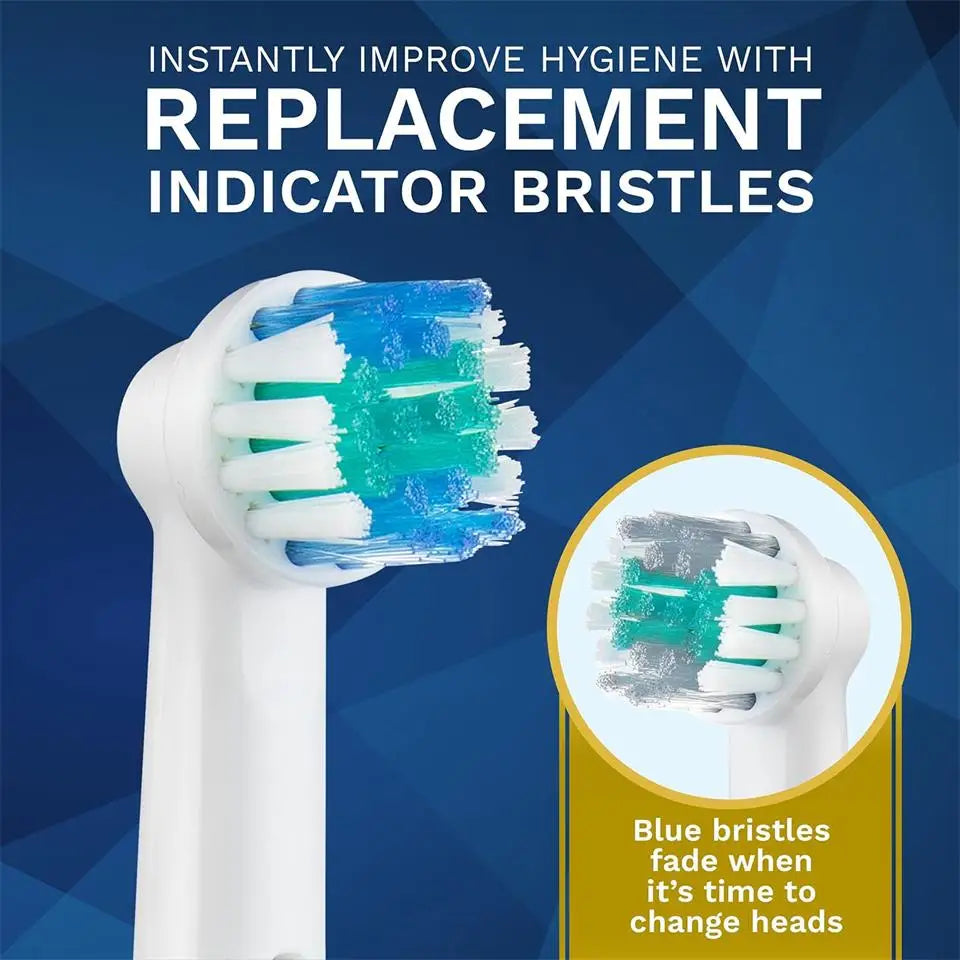 16pcs Replacement Brush Heads For Oral-B Sonic Electric Toothbrush Fit Advance Power/Pro Health/Triumph/3D Excel/Vitality
