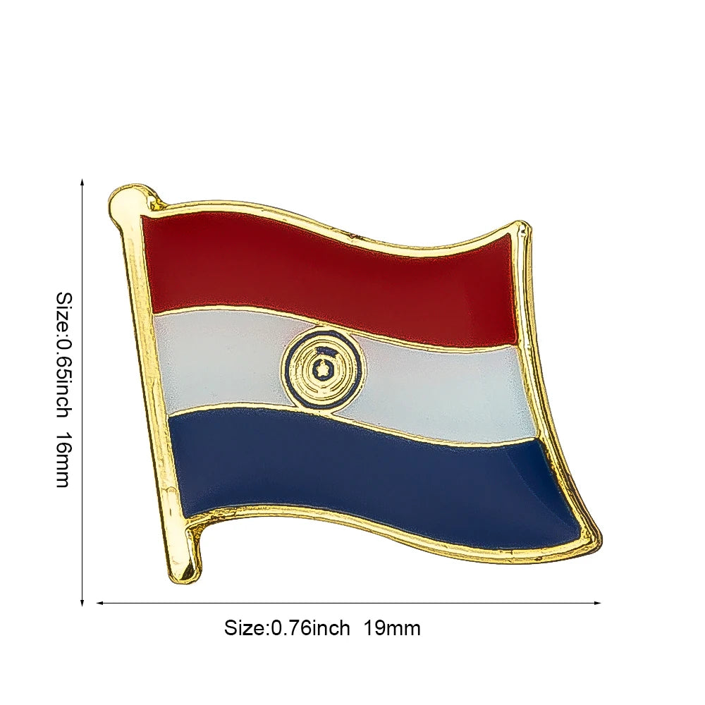 Flag Laple Pin Badge Brooch Albania Algeria Montenegro U.A.E. Oman Azerbaijan Ethiopia Ireland Estonia Andorra Austria Australia